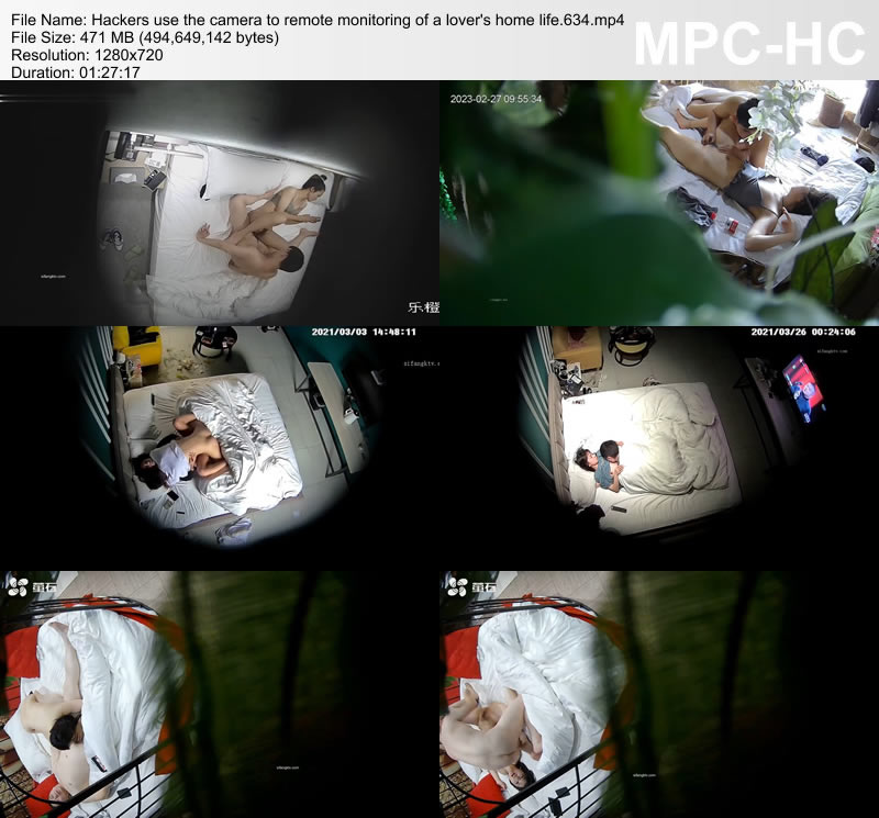 Hackers use the camera to remote monitoring of a lover's home life.634